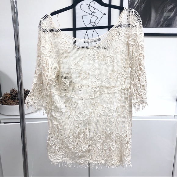 ZARA Crochet Cover Up - Picture 2 of 2